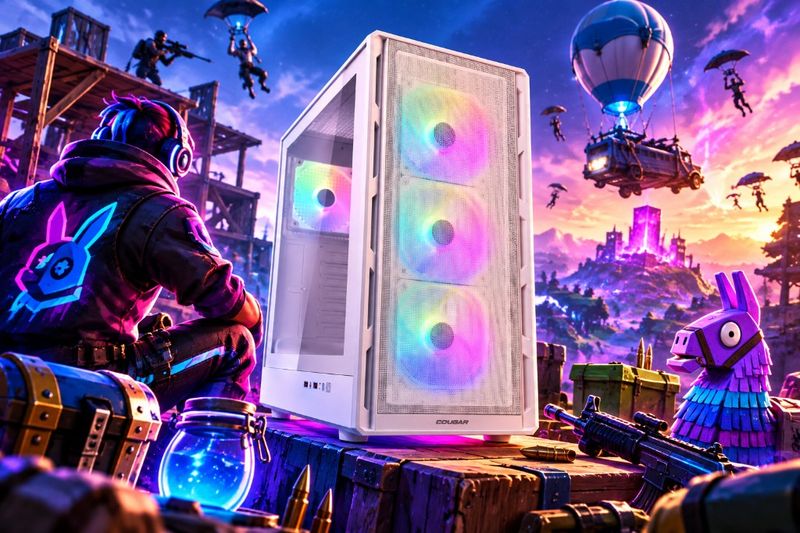 PC GAMER - AMD Ryzen 7 7700X - ASUS RTX 5070 12GB - RAM 32GB DDR5 - SSD M.2 1TB - Powered by ASUS